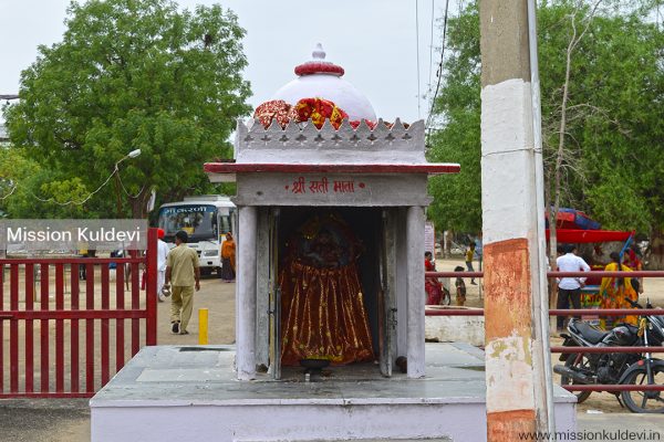 Sati Mata at Ashapura Mata Temple Nadol Pali