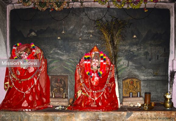 New Idol of Sugali Mata in the temple - Auwa