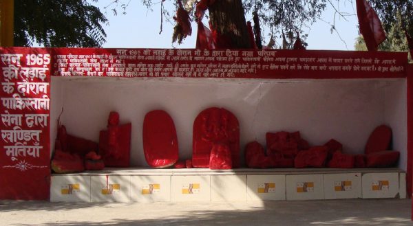 Broken Idols at Ghantiyali Mata Temple