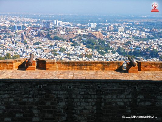 Artillery in Mehrangarh